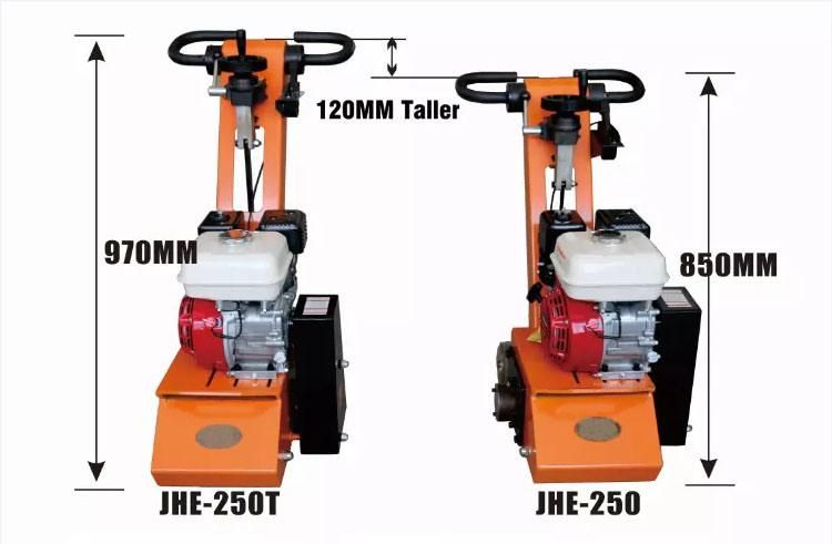 Jhe-200 Cleaning Road Surface Used Portable Scarifying Cutter Concrete Milling