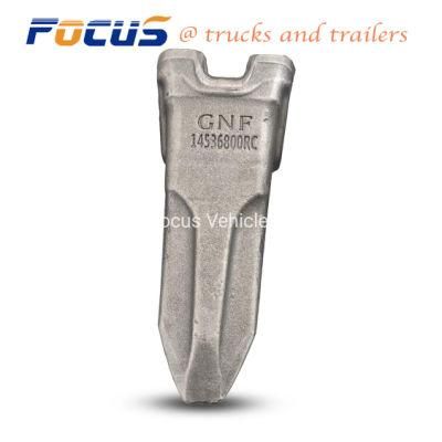 Engineering &amp; Construction Machinery Parts 14536800RC Excavator, Wheel Loader Bucket Teeth