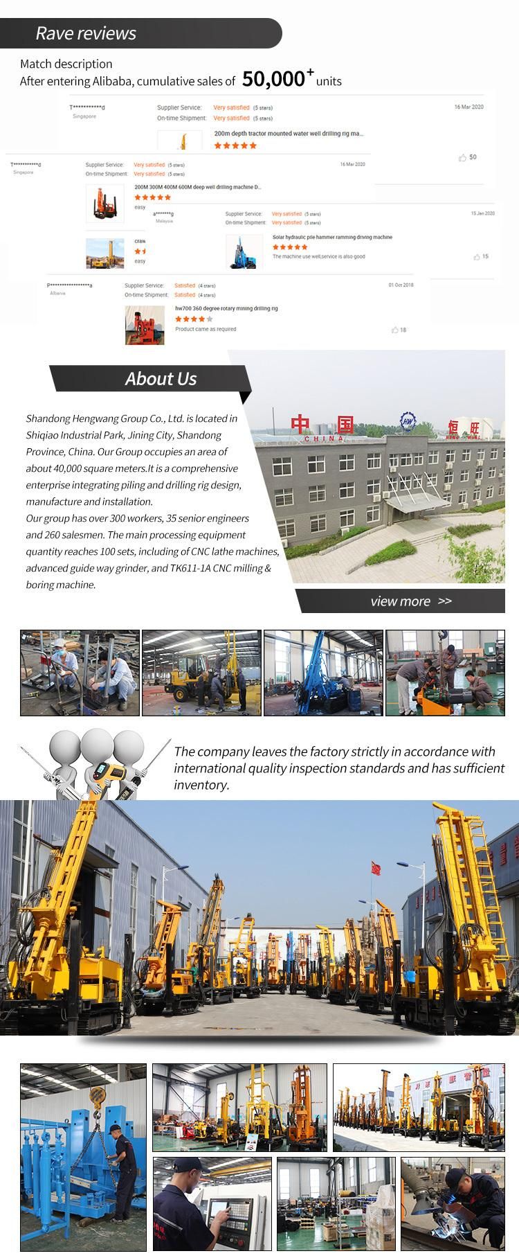 Construction Hydraulic Screw Sheet Pile Hammer Driver Machine