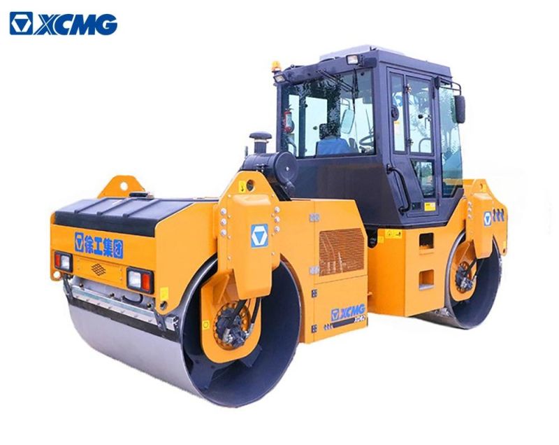 XCMG Road Construction Equipment Roller Xd83 Double Steel Wheel Hydraulic Dual Drive