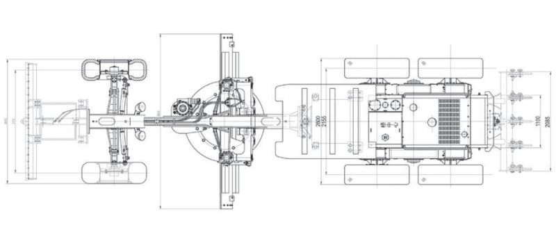 Chinese New Construction Machines Cheap Motor Grader Sg16-3