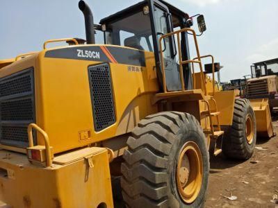 Chinese Brand 5tons 3cbm Small Wheel Loader Zl50cn with Good Quality