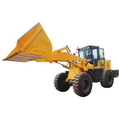 Diesel Engine Big Loader 5 Ton Wheel Loader 50 Woods Front End Loader with Ce