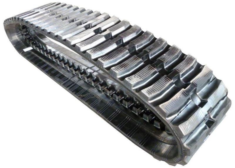 Engineering Equipment Thick Large Pattern Wear Resistant Rubber Track for Agricultural Machinery