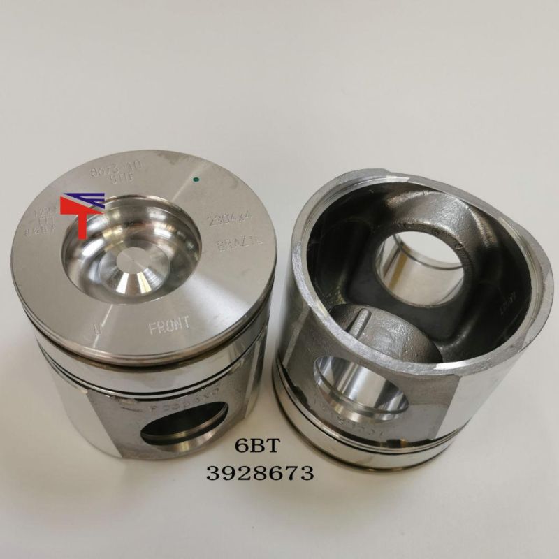 High Quality Diesel Engine Mechanical Parts Piston 3928673 for Engine Parts PC200-6-7 S6d102 6bt Generator Set