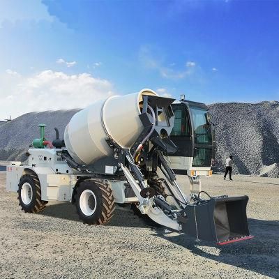 China Price Concrete Mixers 4cbm Mobile Machine Portable Down Payment Self Loading Concrete Mixer Truck for Sale