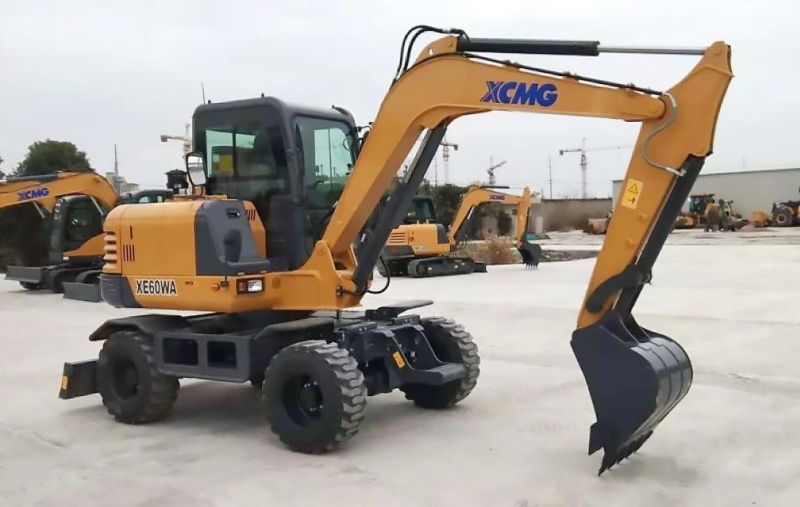 XCMG Excavation of Xe60W Link Belt 6ton Mini Excavators for Sale