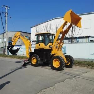 4X4 Wheel Loader Backhoe Backhoe Loader for Sale