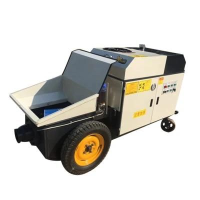 Hot Diesel Engine Mini Stationary Lightweight Cement Mixer Pump Hydraulic Malaysia Foam Trailer Concrete Pump