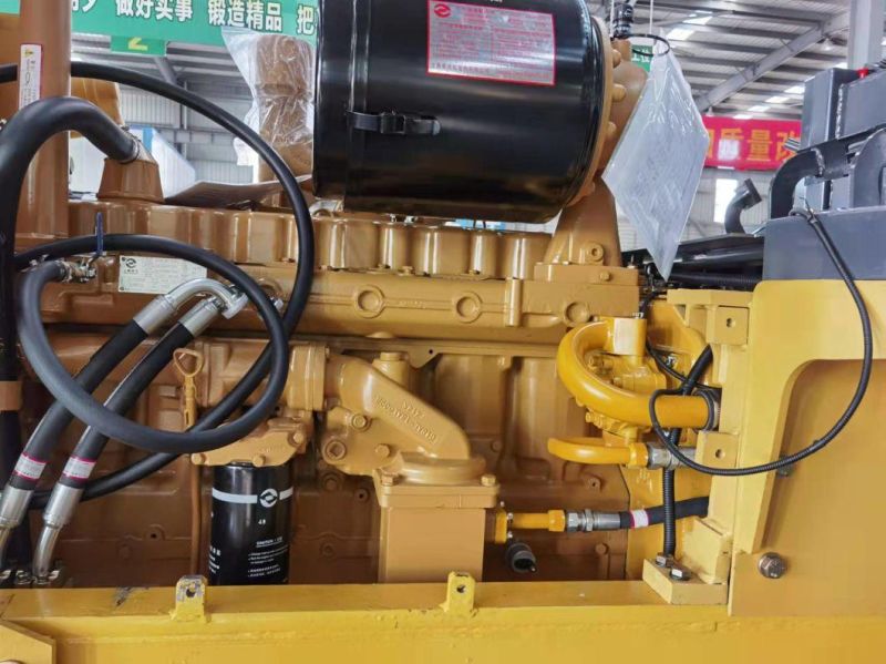 220 HP Standard Hydraulic Crawler Bulldozer with Straight Tilt Blade and Three Shanks Ripper