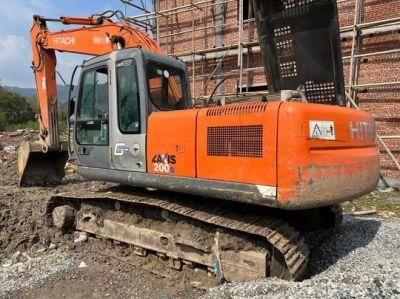 Used 20t Medium Excavator Hitachi 200-3G Excavator Second Hand Medium Excavator