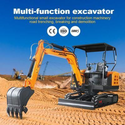 Hot Sale Wholesale Lt1030 3 Ton Clamshell Bucket Best Mini Excavator 3 Ton Digger for Sale