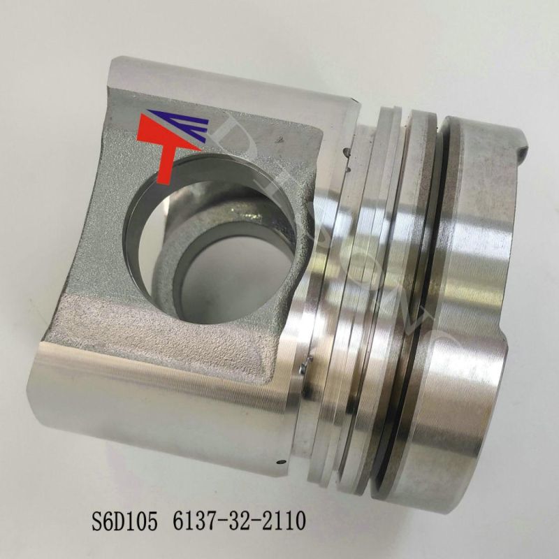 High-Performance Diesel Engine Engineering Machinery Parts Piston 6137-32-2110 for Engine Parts PC200-3 S6d105 Generator Set