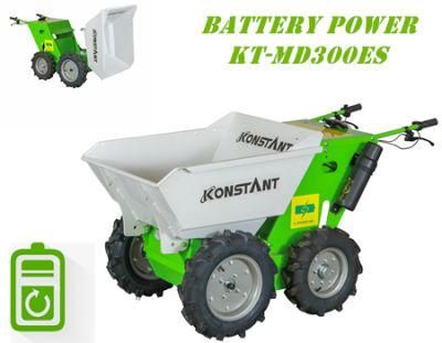 Electric Wheelbarrow Mini Dumper Kt-MD300e for Underground Use