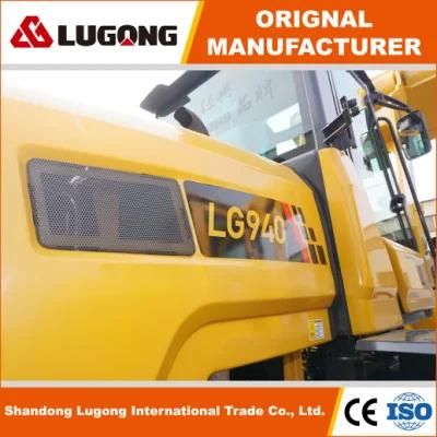 Lugong LG940 Mini Wheel Loader 2.2ton 4WD Hoflader with Fork for Farm