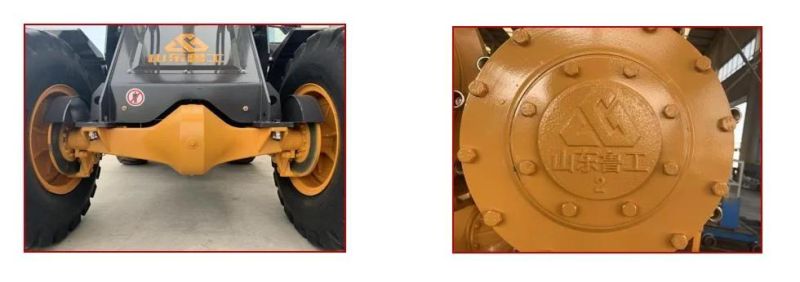 China 4105 Engine Turbo Lugong LG940 Turbo Loader with Grapple Bucket for Log Clamp Wood