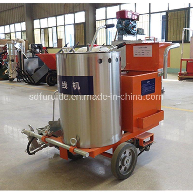 Manual Traffic Thermoplastic Road Line Marking Paint Machine Fhx-36