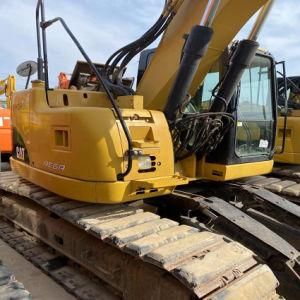 Caterpillar Machine Towable Backhoe Used Crawler Excavator CAT313C with Closed Cabin, Good Quality