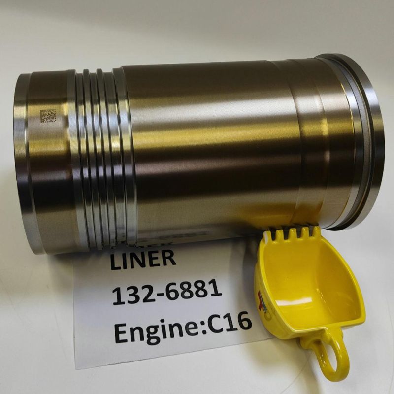 3456 C16 Diesel Engine Excavator Parts Cylinder Liner 132-6881