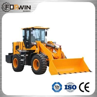 High Performance Construction Machinery Equipment Small Front End Shovel 2.5 Ton Compact Bucket Hydraulic Mini Wheel Loader Fw958A with CE