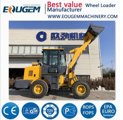 China Eoguem Mini /Small Loader Manufacturer Zl12f