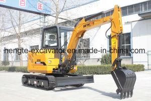 3.5t Crawler Excavator Small Excavator with Close Cabin