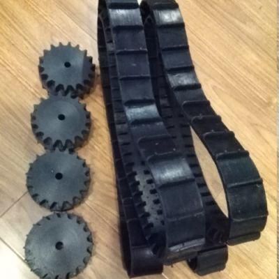 Rubber Track (50X19X54) for Robort Machine Design
