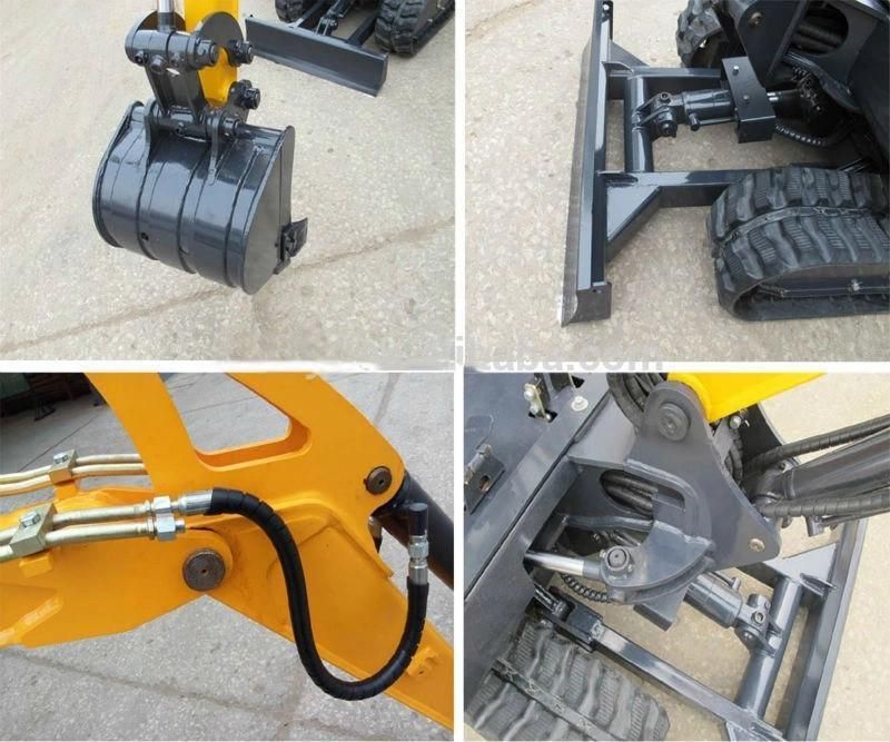 1.8 Ton New Mini Excavator with Japan Engine and Rubber Track or Steel Track