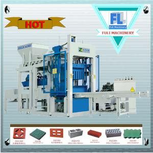 Qt4-15 Fully Automatic Concrete Interlocking Brick Making Machine