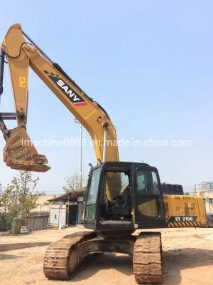 Sy195 Second Hand Medium Excavator in Stock Good Working Condition