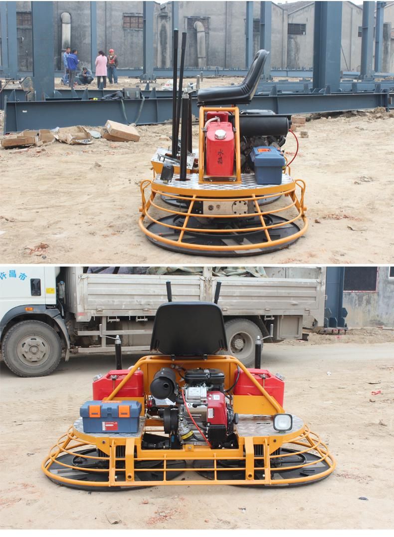 Factory Direct Sale 1000mm Ride on Concrete Power Trowel for Promotion