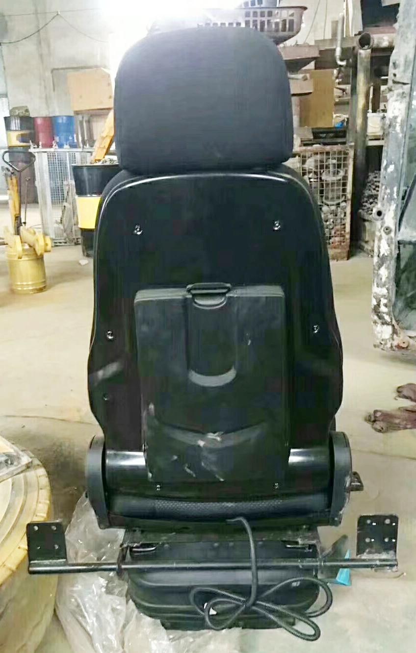 Excavator Cab Seat with Black Steel Tube PVC PE Formed