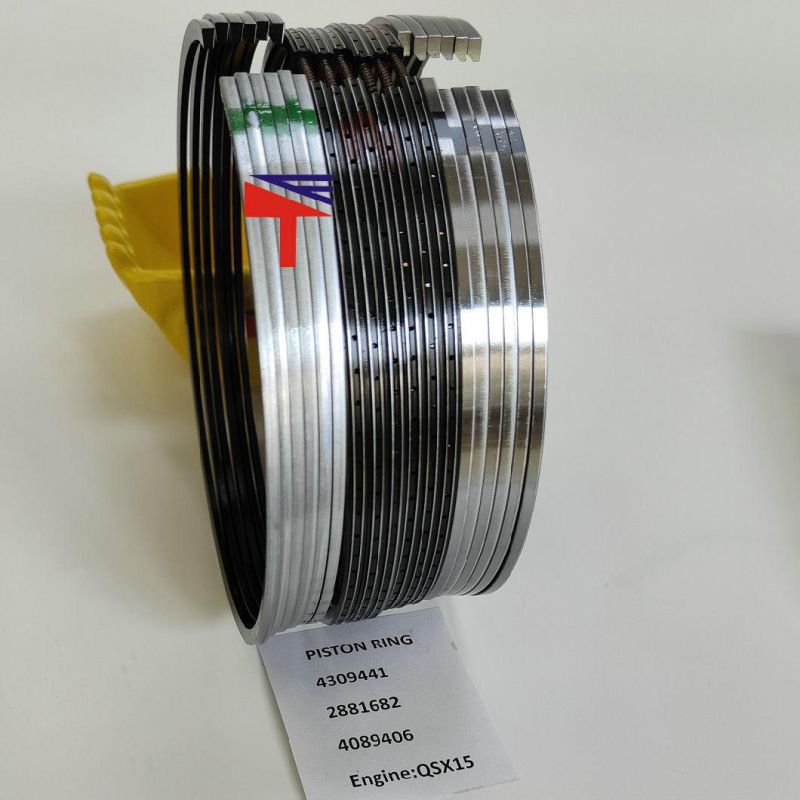 High Quality Diesel Engine Mechanical Parts Piston Ring 4309441 2881682 4089406 for Heavy Truck Engine Qsx15 Isx15 Generator Set
