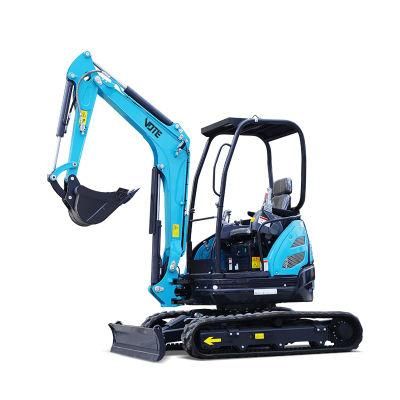Excavators with Mini Excavator 2.8 Ton Ireland Customer Recommend Brand Small Digger CE Hydraulic System