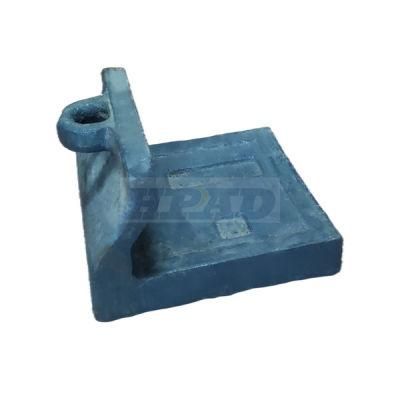 Underground Loader Wear Parts Casting Heel Block 69041891