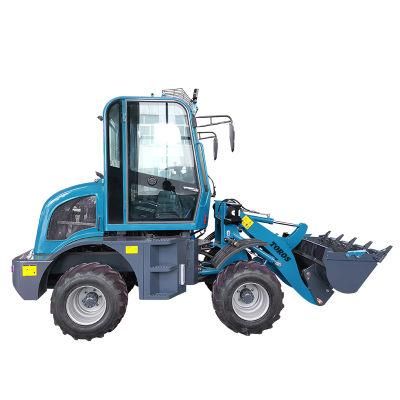 China Shan Dong 0.8ton Cheap Articulated Mini Wheel Loader for Europe Marke