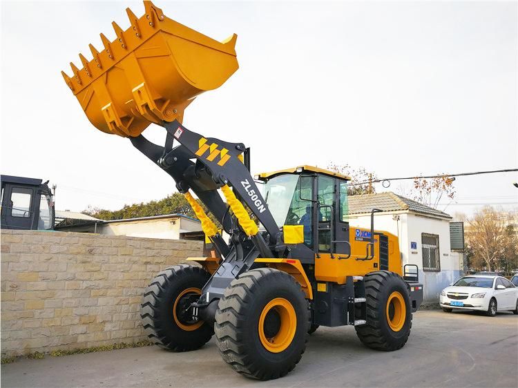 XCMG Official Zl50gn 5 Ton Articulated Compact Tractor Front Wheel Loader Price for Sale