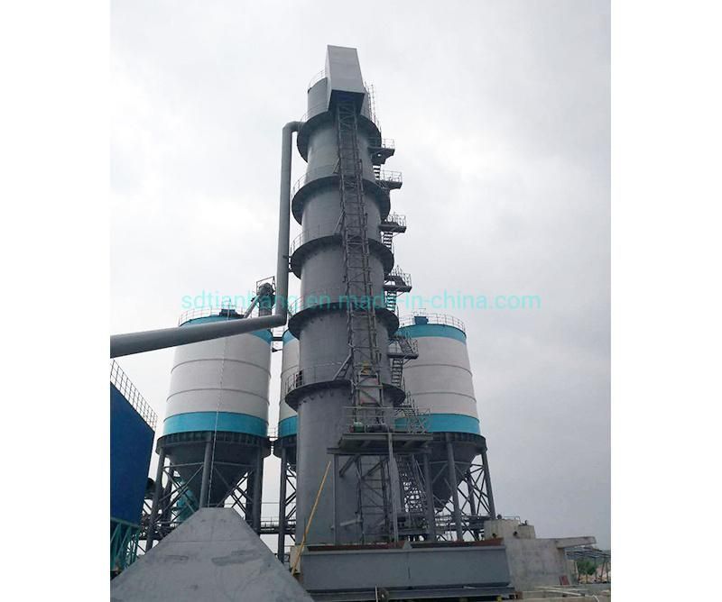 High Yield Vertical Shaft Lime Kiln for Building Material
