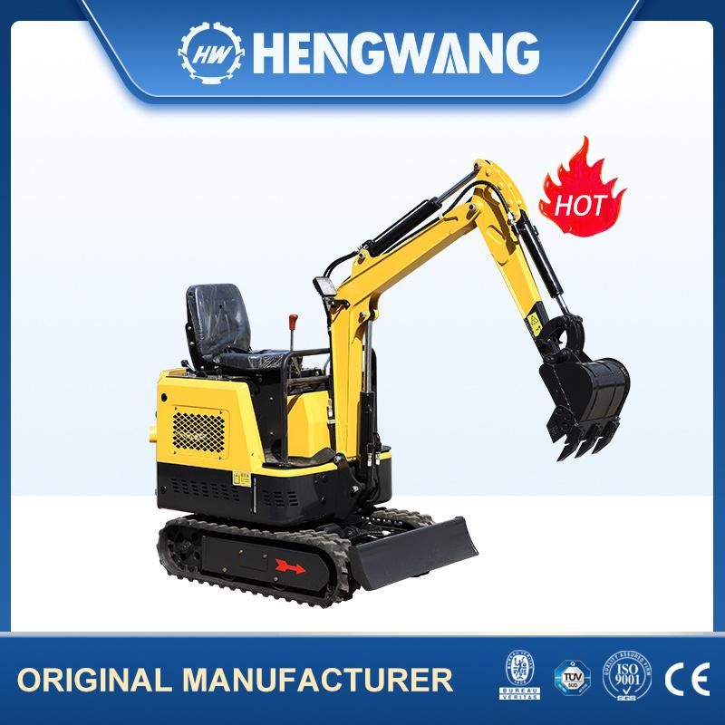 New Small Mini China Hw-15 Excavator EPA CE Certified with 13 Months Quality Assurance