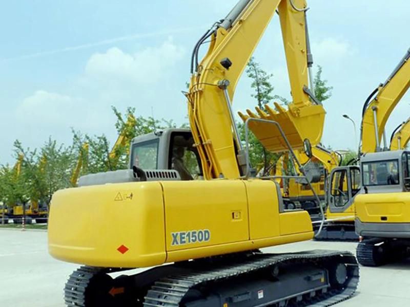 Xe150d 15 Ton 0.61 Cbm Digger Hydraulic Crawler Excavator Price