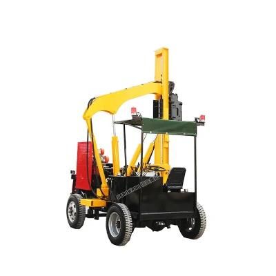 Highways W-Beam Guardrail Installation Machine