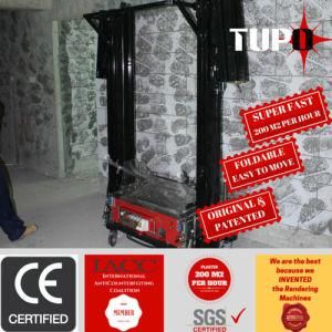 Tupo Super Fast Digital Wall Plastering Rendering Machine