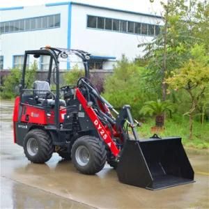600kg Front End Shovel Loader Small Garden Tractor Loader Dy25 Weidemann Loader