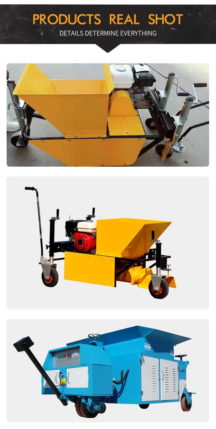 Automatic Concrete Curb Machine Road Construction Site Use