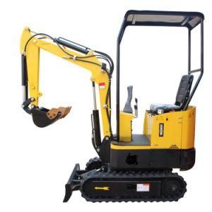 Mini Digger Free Shipping China Wholesale Compact Mini Excavators 1 Ton Prices with Thumb Bucket for Sale