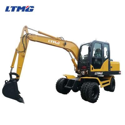 Ltmg Construction Machines 8 Ton 9 Ton Wheel Excavator Price