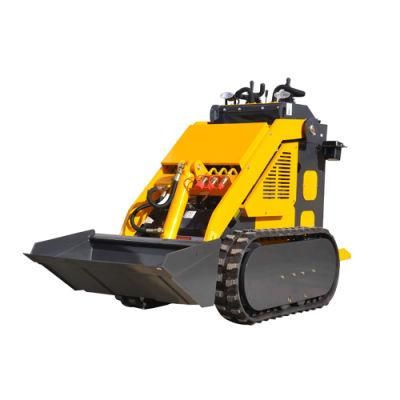 Compact Body Fully Hydraulic Mini Crawler Skid Steer Loader with Ce