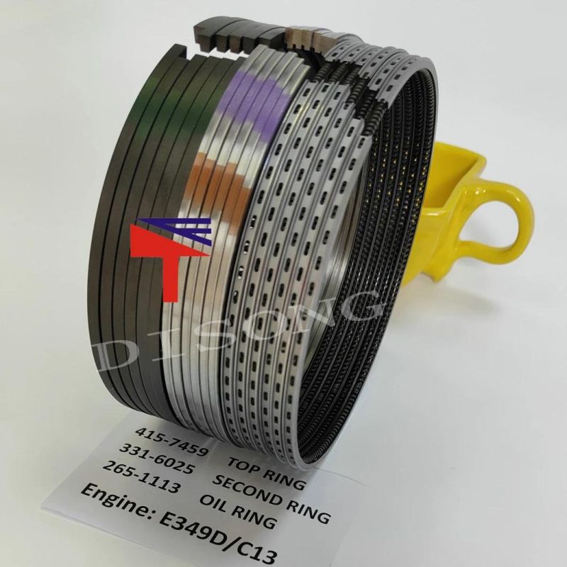High Quality Diesel Engine Mechanical Parts Piston Ring 265-1113 331-6025 415-7459 for C13 C1 Engine 966h Loader Parts Generator Set