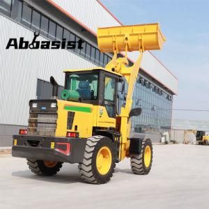 AL20C 2 ton Mini/Small articulated hydraulic front end Wheel Loader tractor garden loader