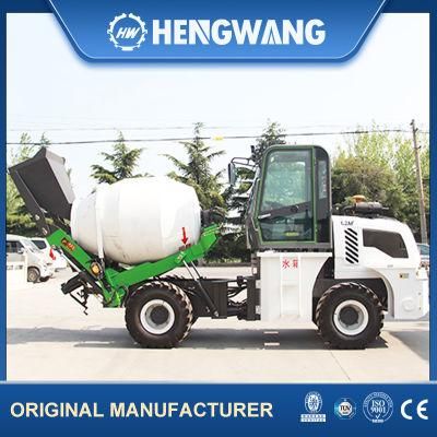 Popular 1.2m3 Mixing Capacity 4 Wheel Concrete Mixer Concrete Mixer Truck